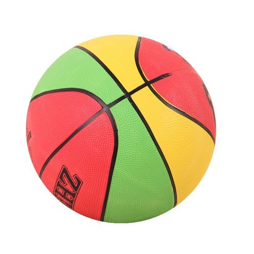 批发7号篮球学生比赛训练橡胶篮球体育用品卡通篮球拍